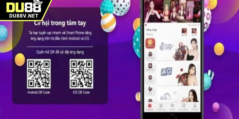 Các bước tải app DU88 trên iOS và Android