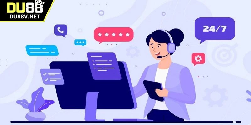 Đội ngũ chăm sóc khách hàng DU88 chuyên nghiệp